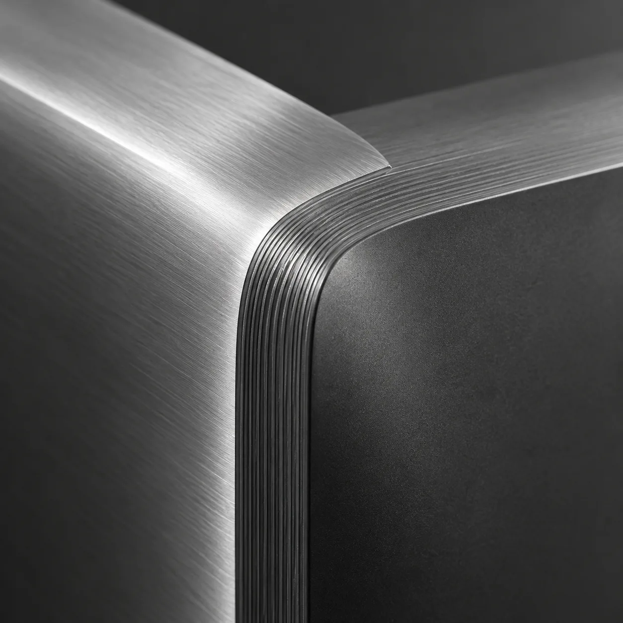 Conceptual metal texture close-up. Sample image for design preview.